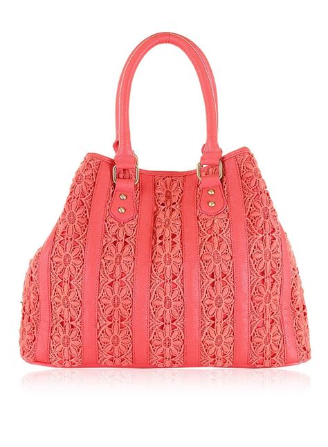 coral purse
